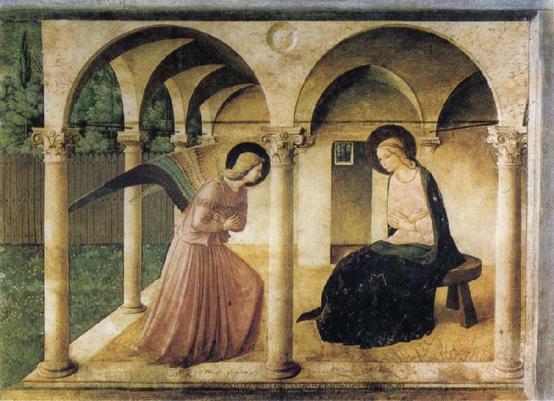 Fra Angelico The Annunciation oil painting image